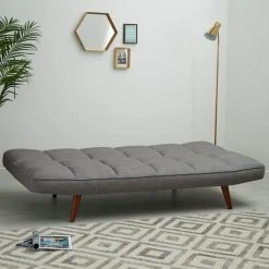 Dunelm Xander Grey Colour Pop Clic Clac Sofa Bed -House of Reeves store 1000134718 alt02