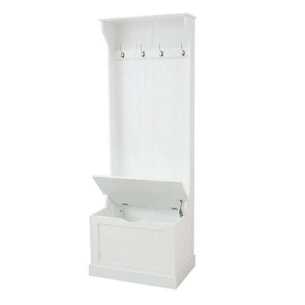 Lloyd Pascal Colonial White Tall Hallway Unit 5 Lloyd Pascal Colonial White Tall Hallway Unit - Image 3