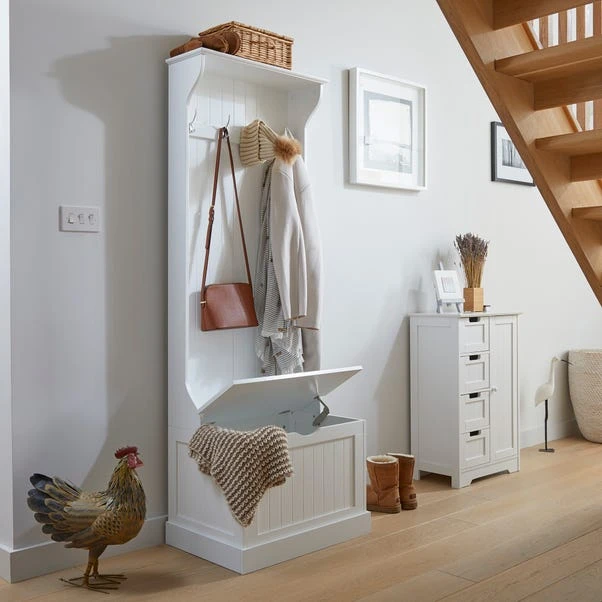 Lloyd Pascal Colonial White Tall Hallway Unit 7 Lloyd Pascal Colonial White Tall Hallway Unit - Image 5