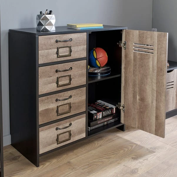 Lloyd Pascal Black 4 Drawer Unit 5 Lloyd Pascal Black 4 Drawer Unit - Image 3