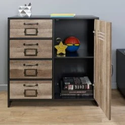 Lloyd Pascal Black 4 Drawer Unit 10 Lloyd Pascal Black 4 Drawer Unit -House of Reeves store 1000166503 alt03