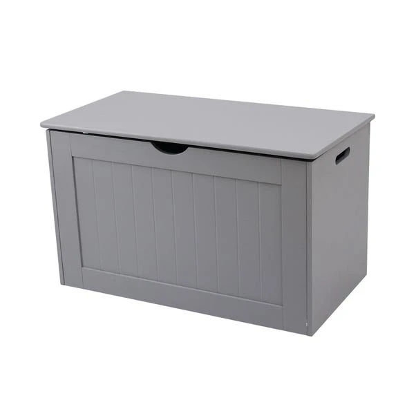 Lloyd Pascal Grey Shaker Blanket Box 4 Lloyd Pascal Grey Shaker Blanket Box - Image 2