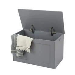 Lloyd Pascal Grey Shaker Blanket Box 7 Lloyd Pascal Grey Shaker Blanket Box -House of Reeves store 1000166510 alt02