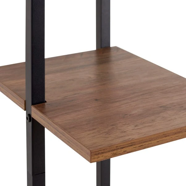 Dunelm Fulton Clothes Rail With Shelves - Image 3