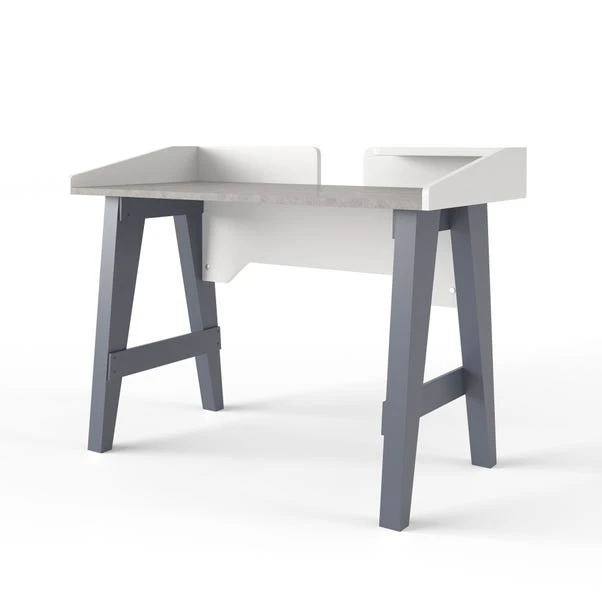 Alphason Truro Grey And Marble Effect Desk 5 Alphason Truro Grey And Marble Effect Desk - Image 3