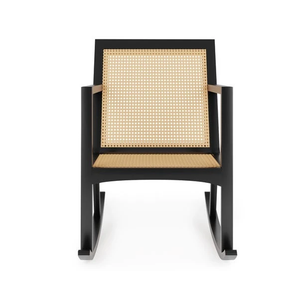 Dunelm Miki Cane Rocking Chair - Image 3