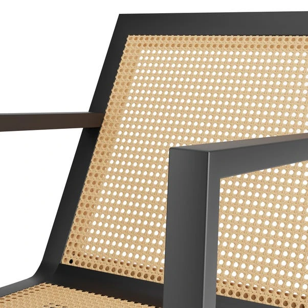 Dunelm Miki Cane Rocking Chair - Image 4