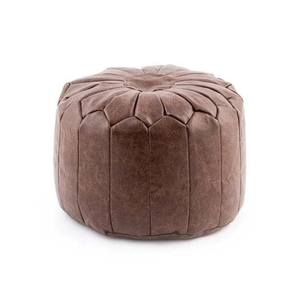 Dunelm Moroccan Stitched Pouffe - Image 2