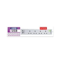 Status 4 Way 2M Extension - 2USB Ports