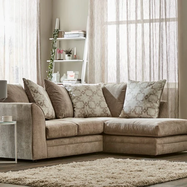 The Original Sofa Company Washington Right Hand Brushed Chenille Corner Sofa 3 The Original Sofa Company Washington Right Hand Brushed Chenille Corner Sofa