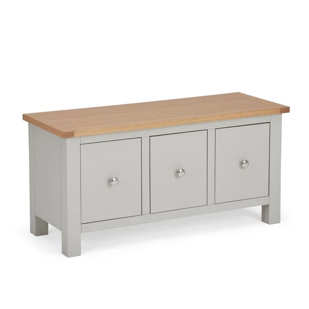 Dunelm Bromley Grey Storage Bench 5 Dunelm Bromley Grey Storage Bench - Image 3