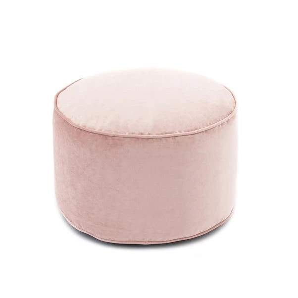 Dunelm Isla Pouffe - Blush - Image 2