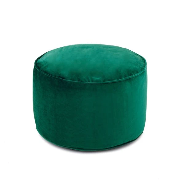 Dunelm Isla Pouffe - Emerald 4 Dunelm Isla Pouffe - Emerald - Image 2