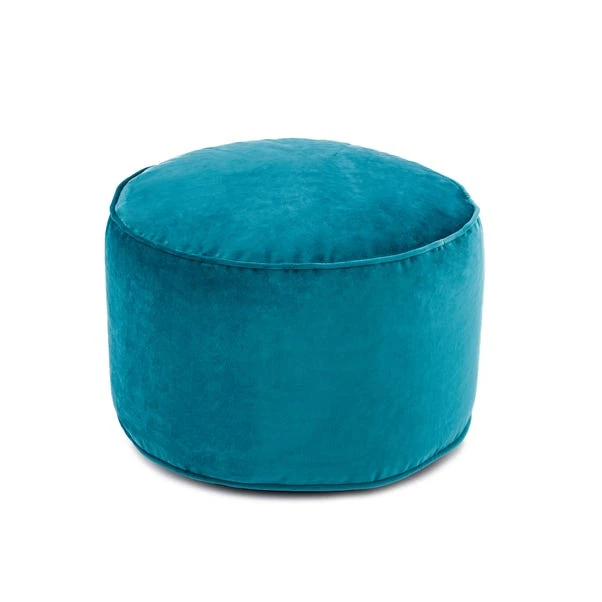 Dunelm Isla Pouffe - Teal - Image 2