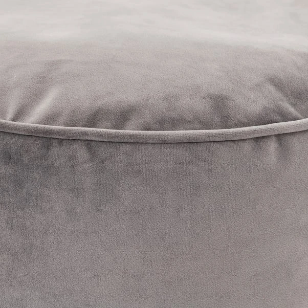 Dunelm Isla Pouffe - Light Grey 5 Dunelm Isla Pouffe - Light Grey - Image 3