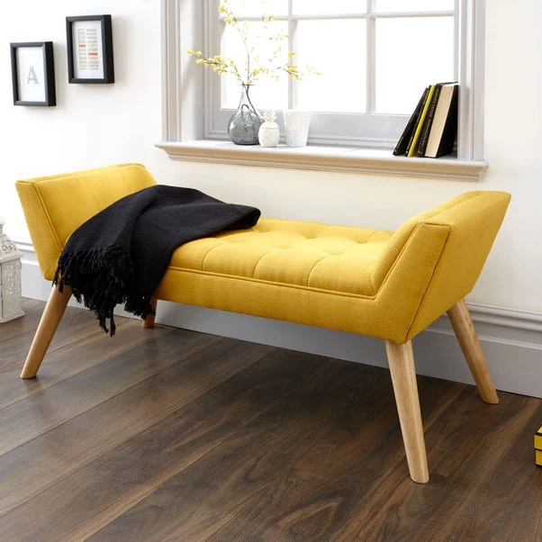 GFW Milan Fabric Bench 3 GFW Milan Fabric Bench