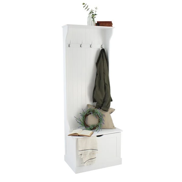 Lloyd Pascal Colonial White Tall Hallway Unit 3 Lloyd Pascal Colonial White Tall Hallway Unit