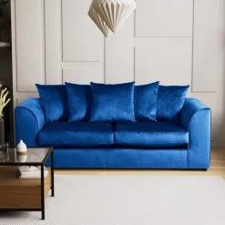 The Original Sofa Company Blake 3 Seater Soft Velvet Sofa