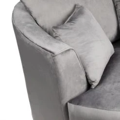 Dunelm Blake Soft Velvet Swivel Chair 11 Dunelm Blake Soft Velvet Swivel Chair -House of Reeves store 30720431 alt03