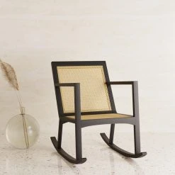 Dunelm Miki Cane Rocking Chair