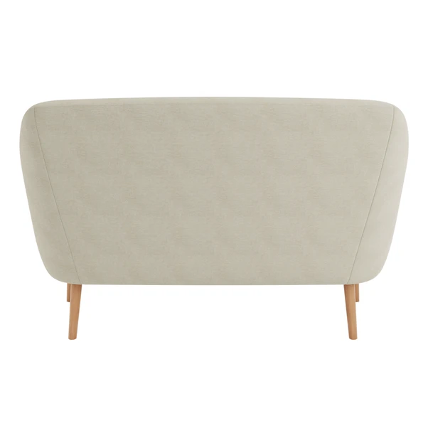 Dunelm Eddie Luna Fabric 2 Seater Small Tub Sofa - Image 5