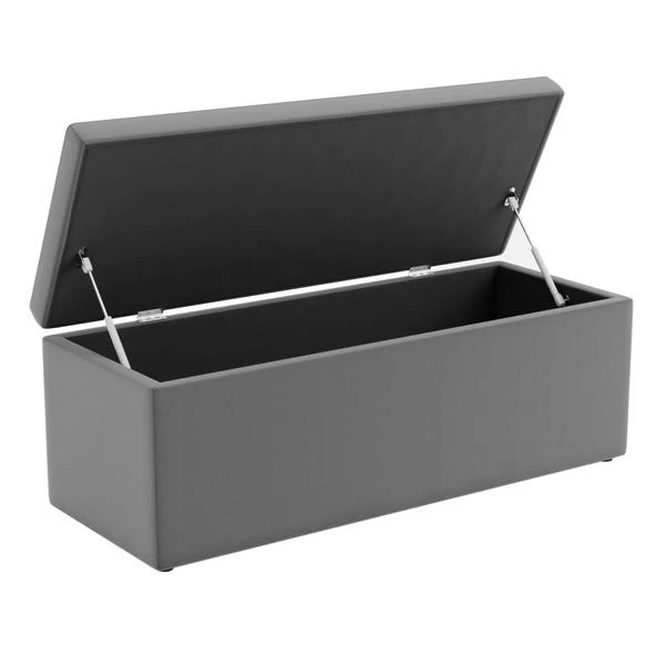 Dunelm Oswald Velvet Buttoned Ottoman Bench 6 Dunelm Oswald Velvet Buttoned Ottoman Bench - Image 4