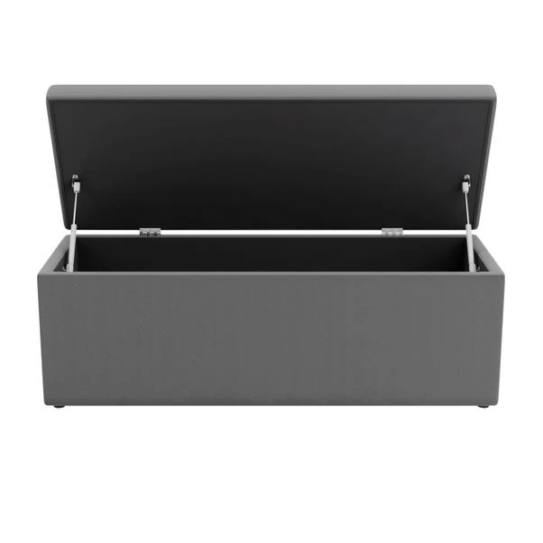 Dunelm Oswald Velvet Buttoned Ottoman Bench 7 Dunelm Oswald Velvet Buttoned Ottoman Bench - Image 5