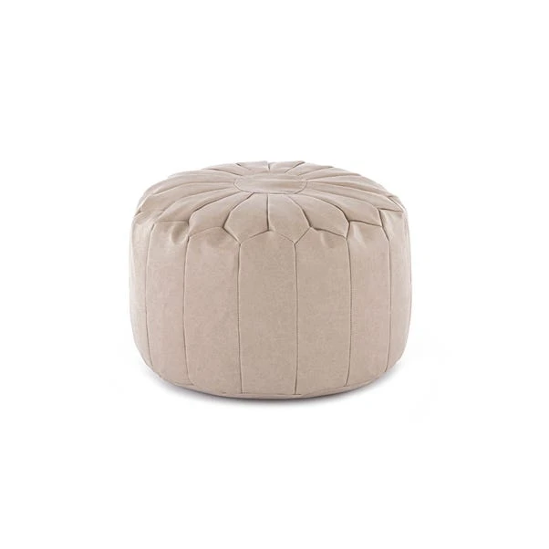 Dunelm Moroccan Stitched Pebble Pouffe - Image 2