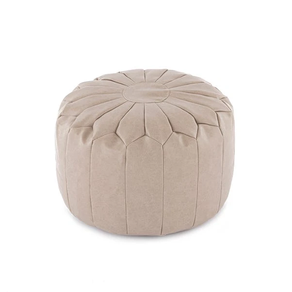 Dunelm Moroccan Stitched Pebble Pouffe - Image 4