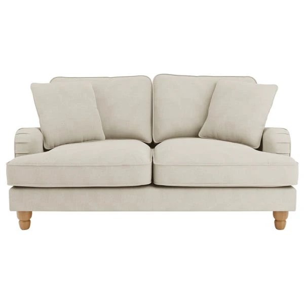 Dunelm Beatrice Luna Fabric 2 Seater Sofa - Image 2