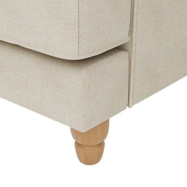 Dunelm Beatrice Luna Fabric 3 Seater Sofa - Image 6