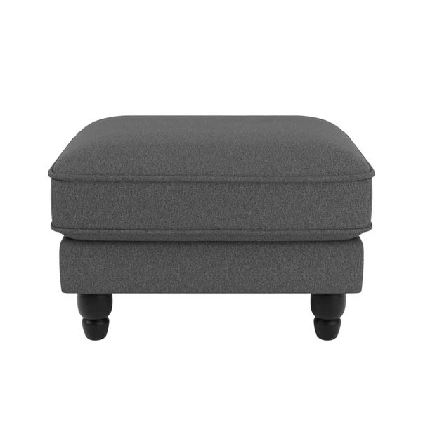 Dunelm Beatrice Luna Fabric Footstool - Image 2