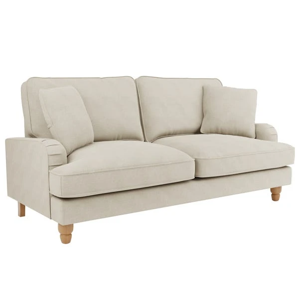 Dunelm Beatrice Luna Fabric 3 Seater Sofa Bed - Image 3