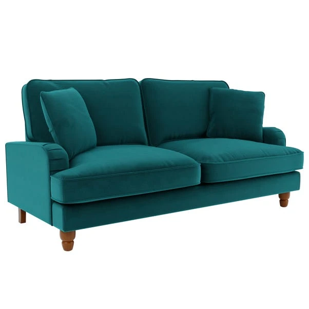 Dunelm Beatrice Matte Velvet 3 Seater Sofa Bed - Image 5