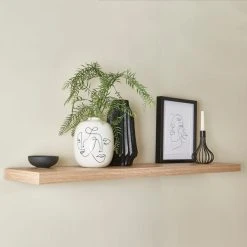 Dunelm Oak Floating Shelf