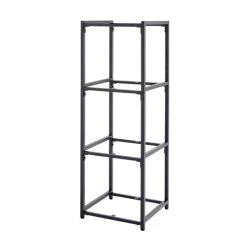 Dunelm Modular 4 Shelf Black Frame Component
