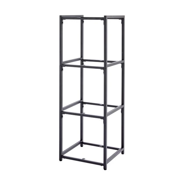 Dunelm Modular 4 Shelf Black Frame Component