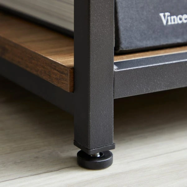 Dunelm Modular 4 Shelf Black Frame Component - Image 4