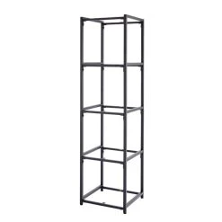 Dunelm Modular 5 Shelf Black Frame Component