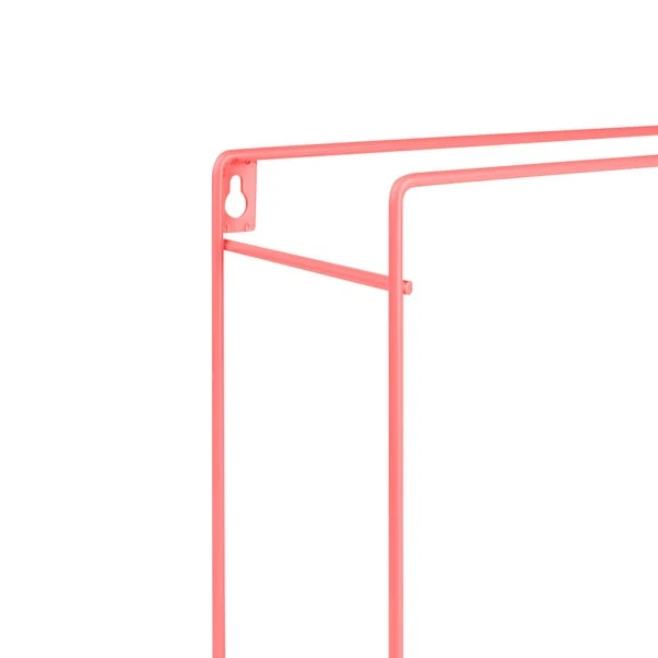 Dunelm Square Shelf Unicorn Pink - Image 4