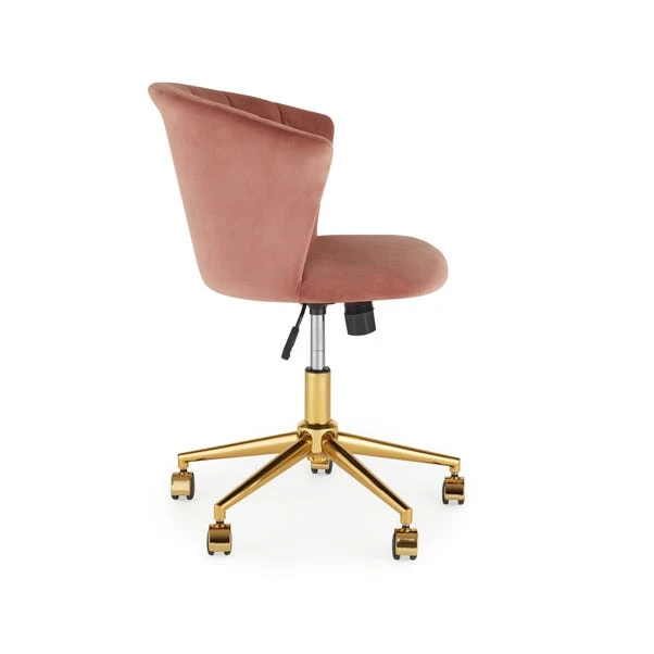 Dunelm Kendall Velvet Office Chair 6 Dunelm Kendall Velvet Office Chair - Image 4