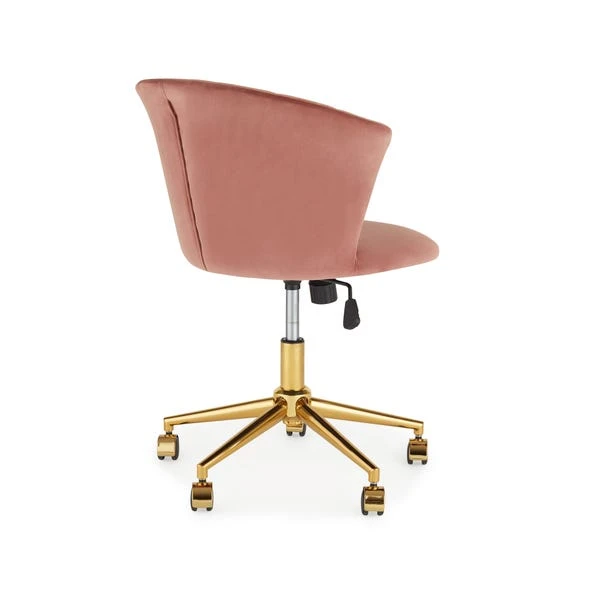 Dunelm Kendall Velvet Office Chair 7 Dunelm Kendall Velvet Office Chair - Image 5