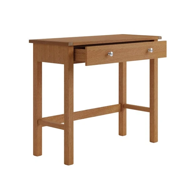 Dunelm Bromley Slim Line Desk Oak 8 Dunelm Bromley Slim Line Desk Oak - Image 6