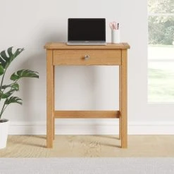 Dunelm Bromley Oak Compact Desk