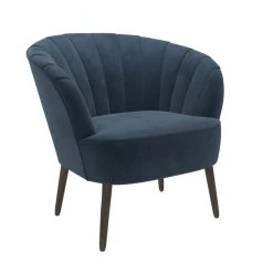 The Original Sofa Company Rosalie Velvet Shell Occasional Chair