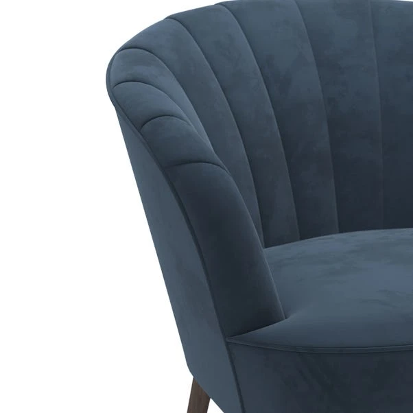 The Original Sofa Company Rosalie Velvet Shell Occasional Chair - Image 5