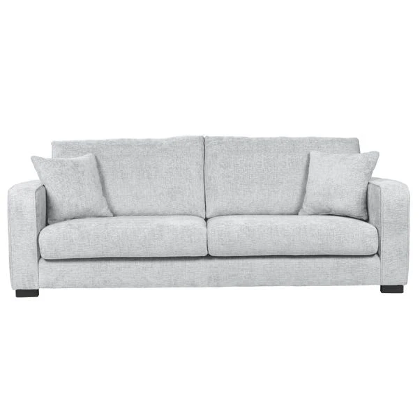 Dunelm Carson Chunky Chenille 4 Seater Sofa - Image 2
