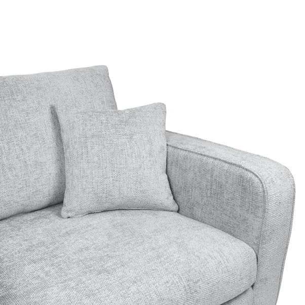 Dunelm Carson Chunky Chenille 4 Seater Sofa - Image 6