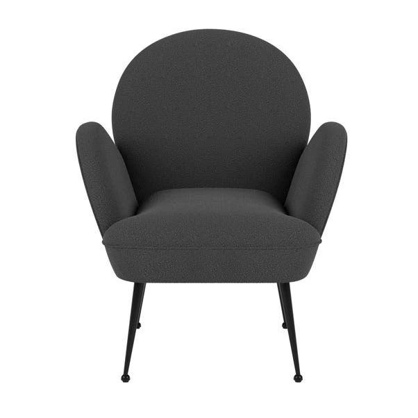 Dunelm Kit Boucle Accent Chair - Image 3