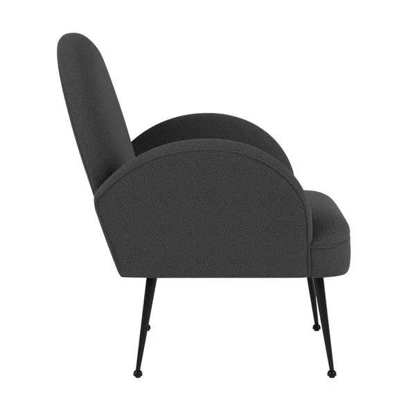 Dunelm Kit Boucle Accent Chair - Image 4